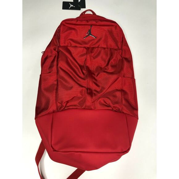 Air Jordan Jumpman Fluid Backpack Gym Red, Sports School Travel Bag 9A0166-R78🛒